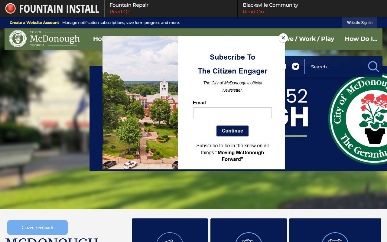 McDonough Warrant Records source image