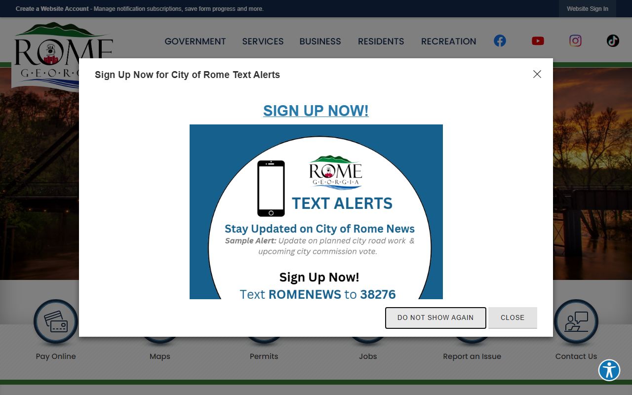 Rome Warrant Records source image