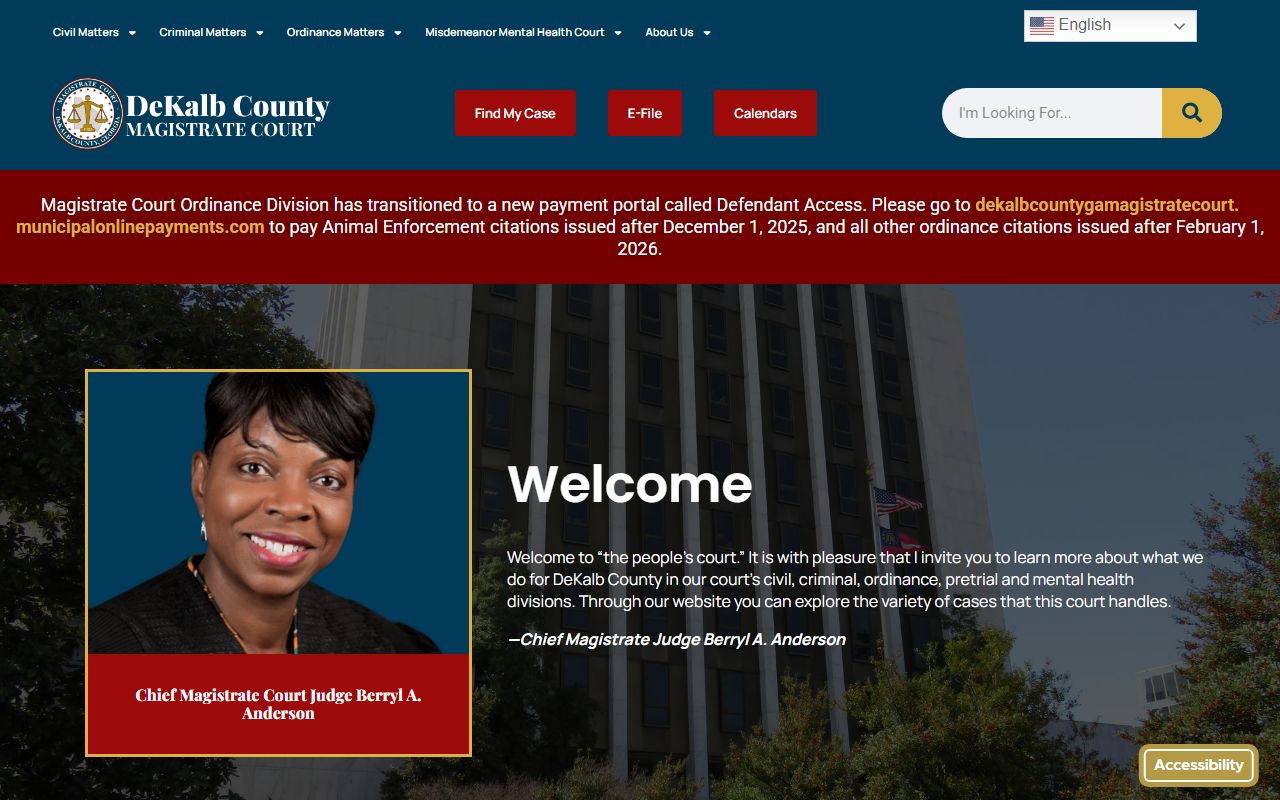 DeKalb County warrant records source